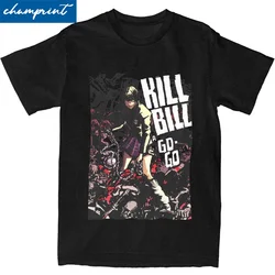 Men Women Kill Bill Gogo Yubari T Shirt Pure Cotton Clothes Cool Short Sleeve Round Neck Tee Shirt Plus Size T-Shirt