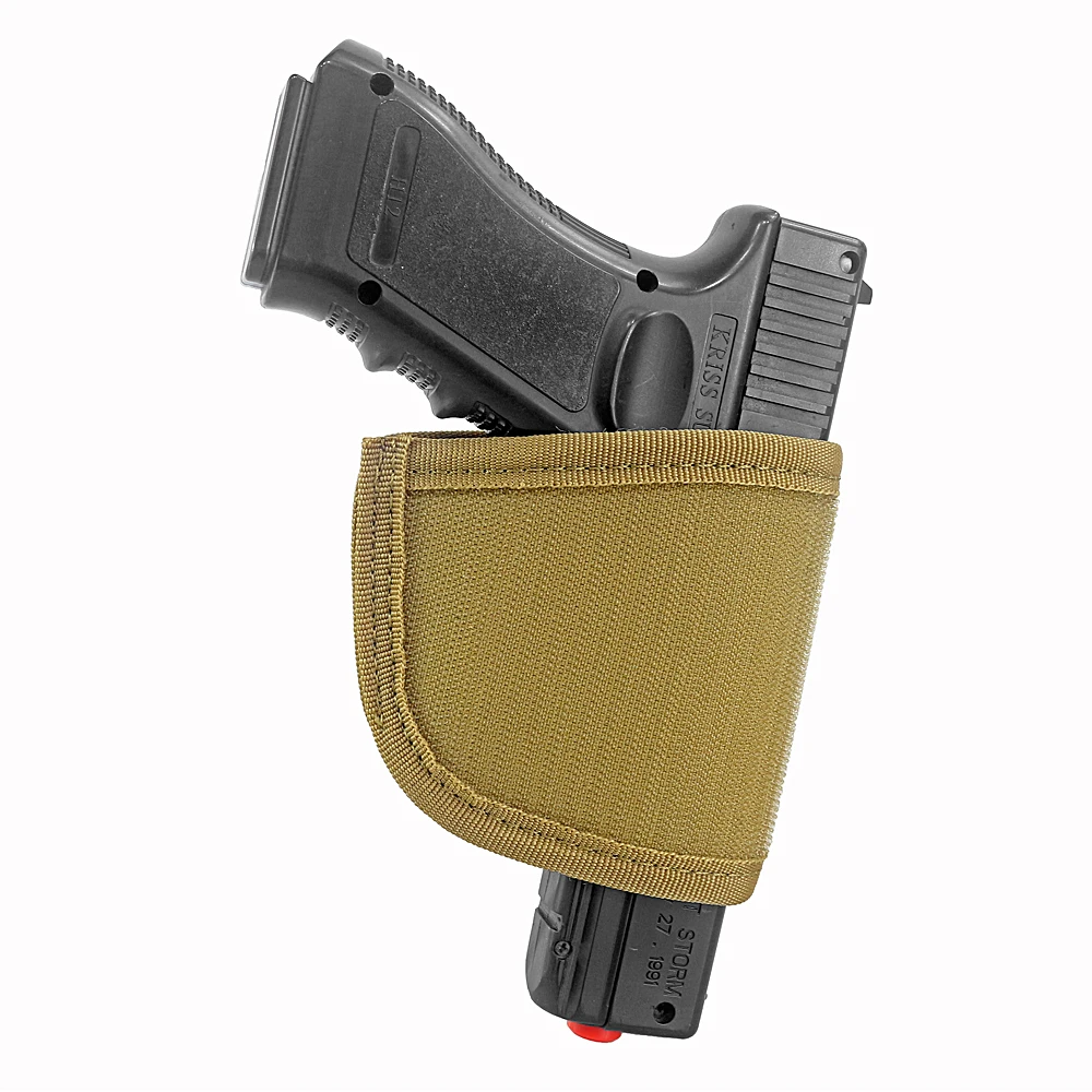 Pistol Holster Concealed Carry CCW Universal Holster for Gun Storage Hook&Loop Handgun Holster for Men and Women Ambidextrous