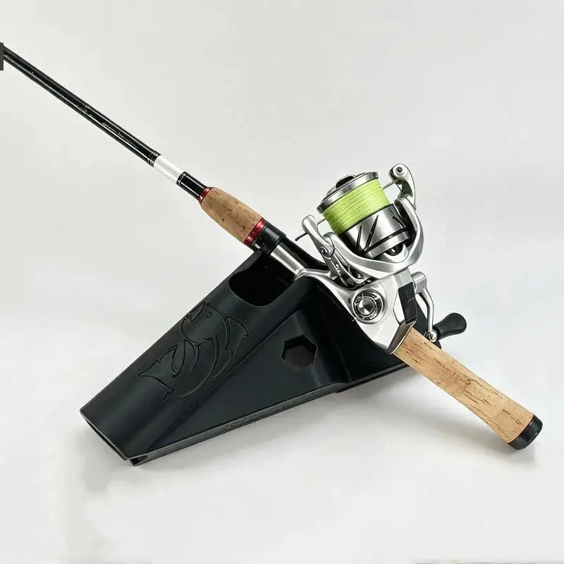 Portable 3D Fishing Rod Holder Belt - Hands-Free Rod Suitable For Left/Right-Handed Anglers, For Use, Kayaks, & Hunting Gear