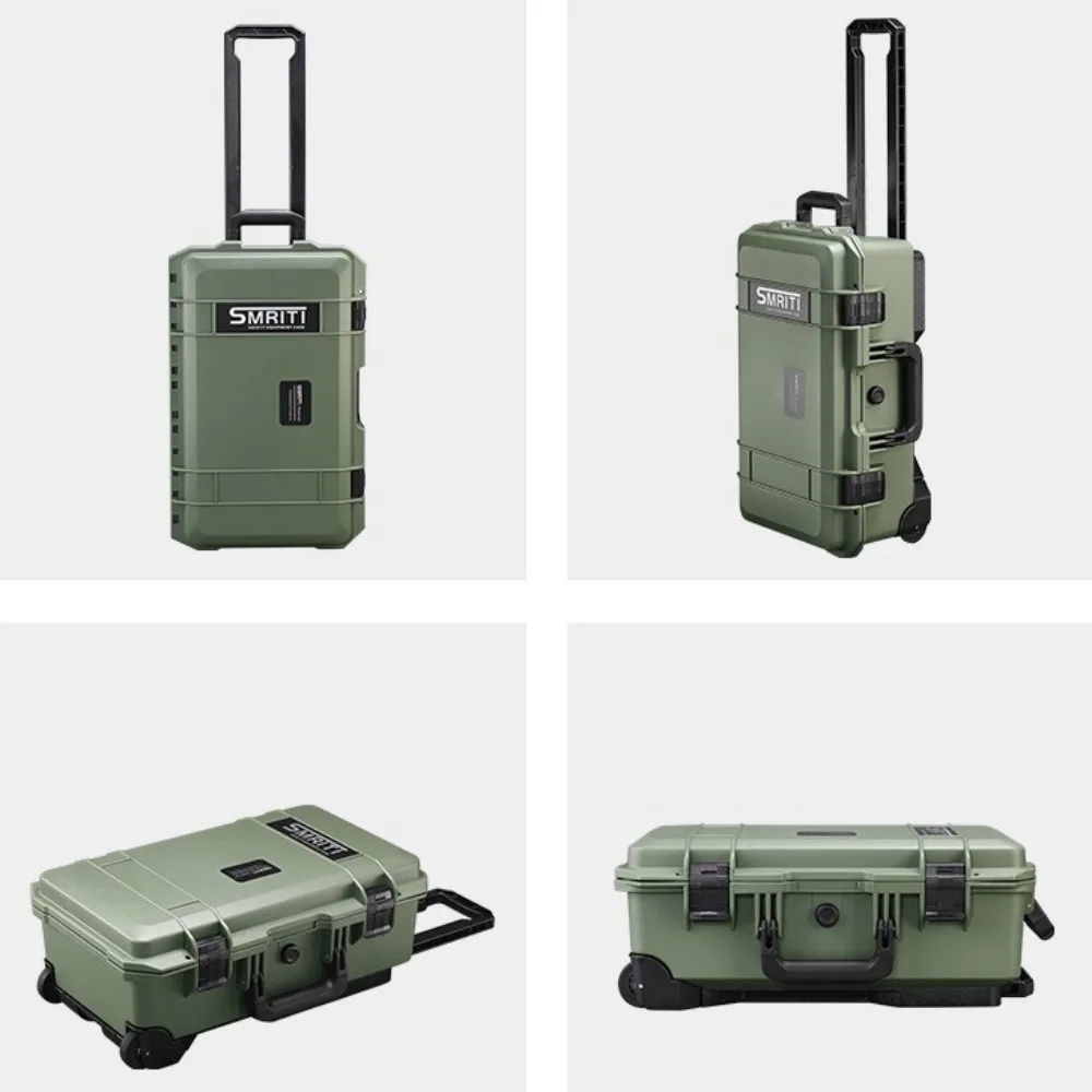 SMRITI Multifunctional Pull Rod Box Waterproof Tool Case SLR Camera Laptop Photography Safety Protection Air Travel Safety Box
