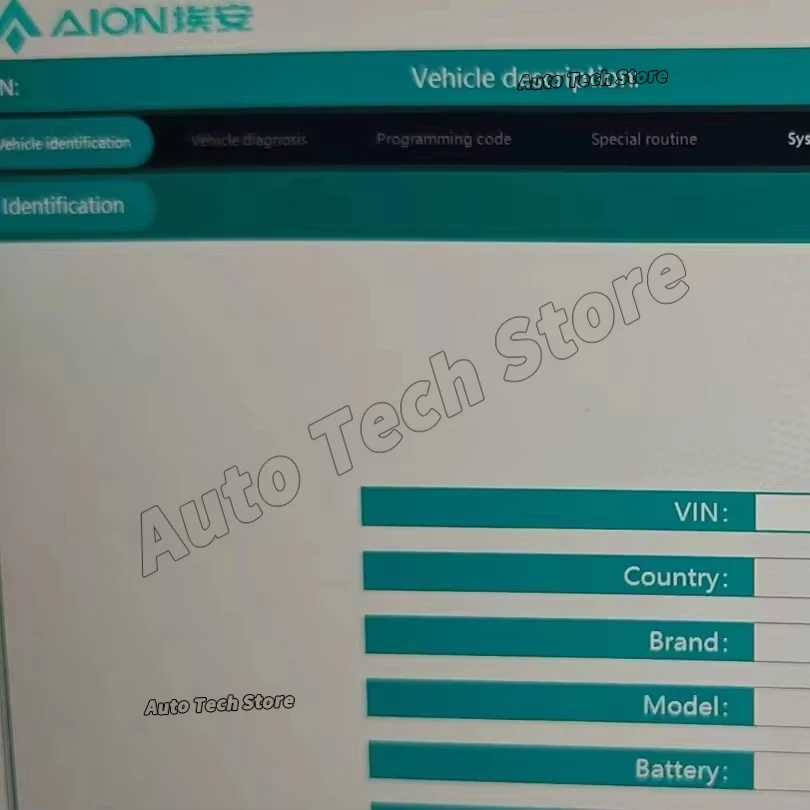 2025 GACNE GAC AION Diagnostic Software Offline Version Automobiles Car Repair Tool Diagnostic Tools Software