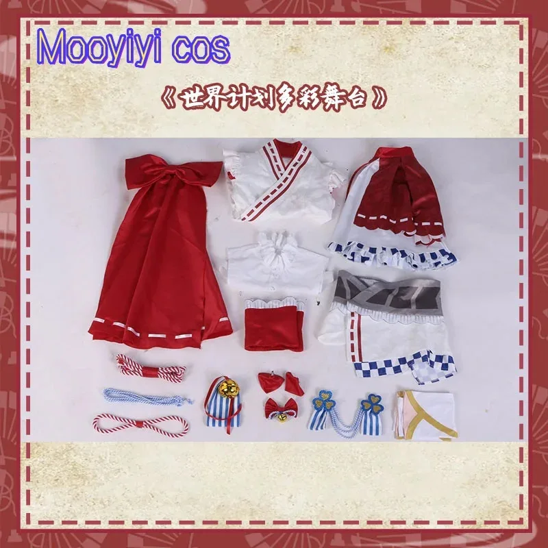 New Shinonome Ena Cosplay Costume for Halloween Christmas Role Playing Party Comic Exhibition Game PJSK cos Lolita