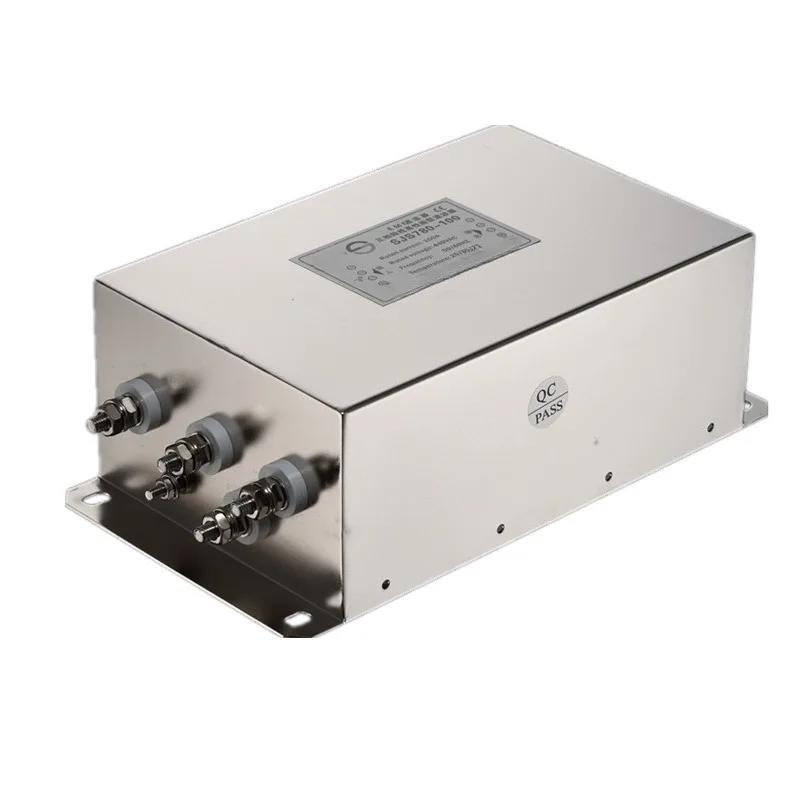 3-Phase 4-Wire 380V 3-Stage EMI Input Power Filter SJS780, 10A/20A/30A/45A for VFD & Servo Drive