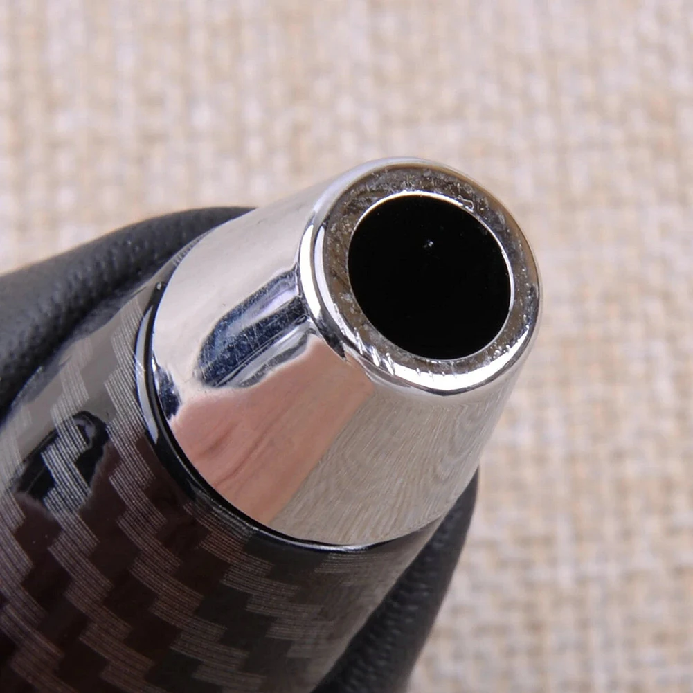 

Высококачественная замена, полезная ручка переключения передач, автоматическая черная часть из углеродного волокна для Lexus IS250, коробка передач из искусственной кожи