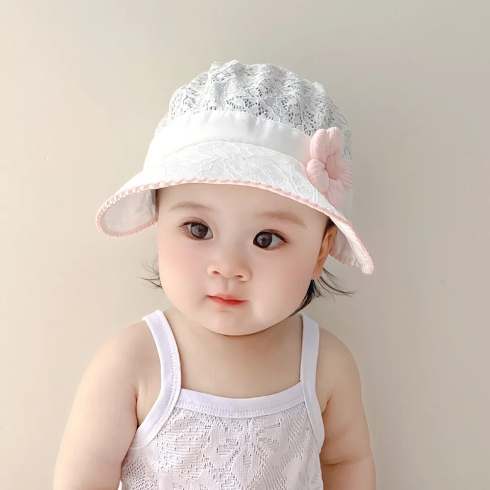 

New Trendy Bucket Hat Anti-UV Adjustable Fishing Cap Flower Breathable Beach Hat Outdoor Sports