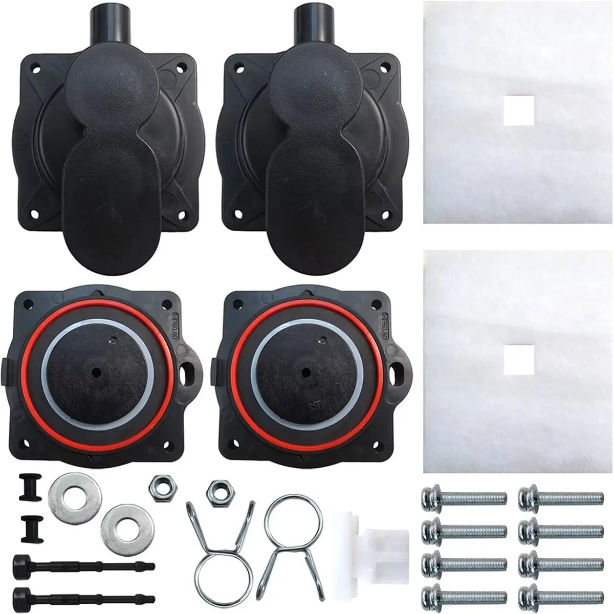 A669P ~Air Pump Rebuild Complete Kit for HP60/80 for Aqua-Aire AA500, with White Switch