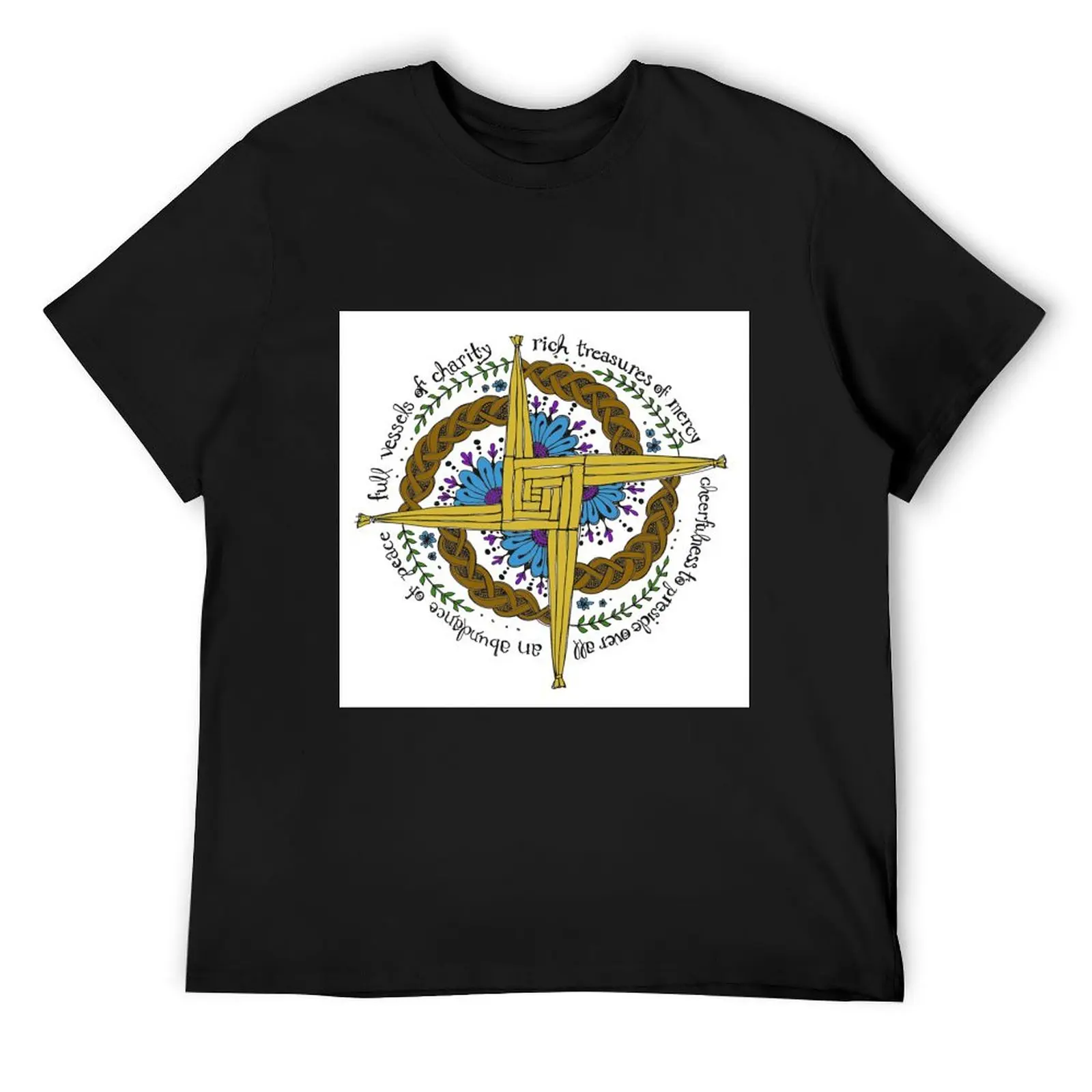 

St. Brigid's Cross T-Shirt cute clothes oversized t shirt vintage t shirts mens funny t shirts
