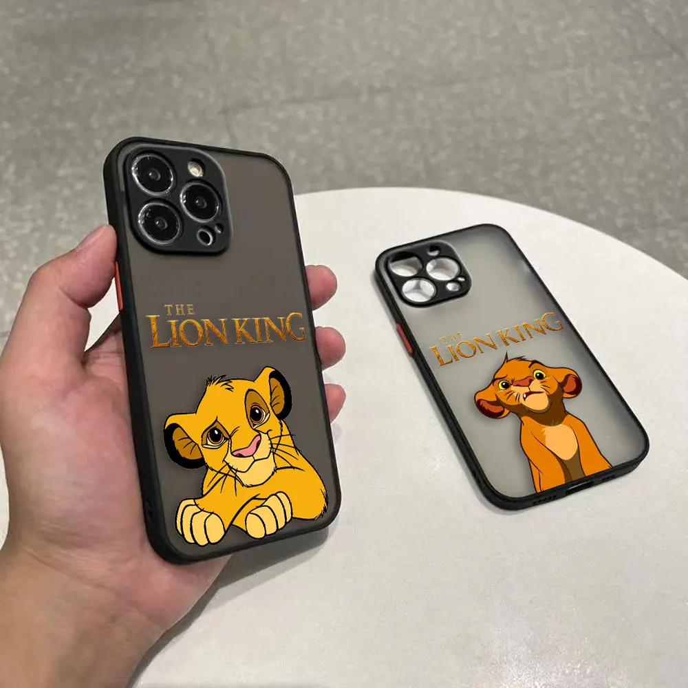 Disney The Lion K-King Comic Cover Matte Case For Xiaomi 14T 12T 12 12S 11T 11 10 10T POCO C40 F3 F4 F5 M3 M4 X3 X4 X5 RPO Case