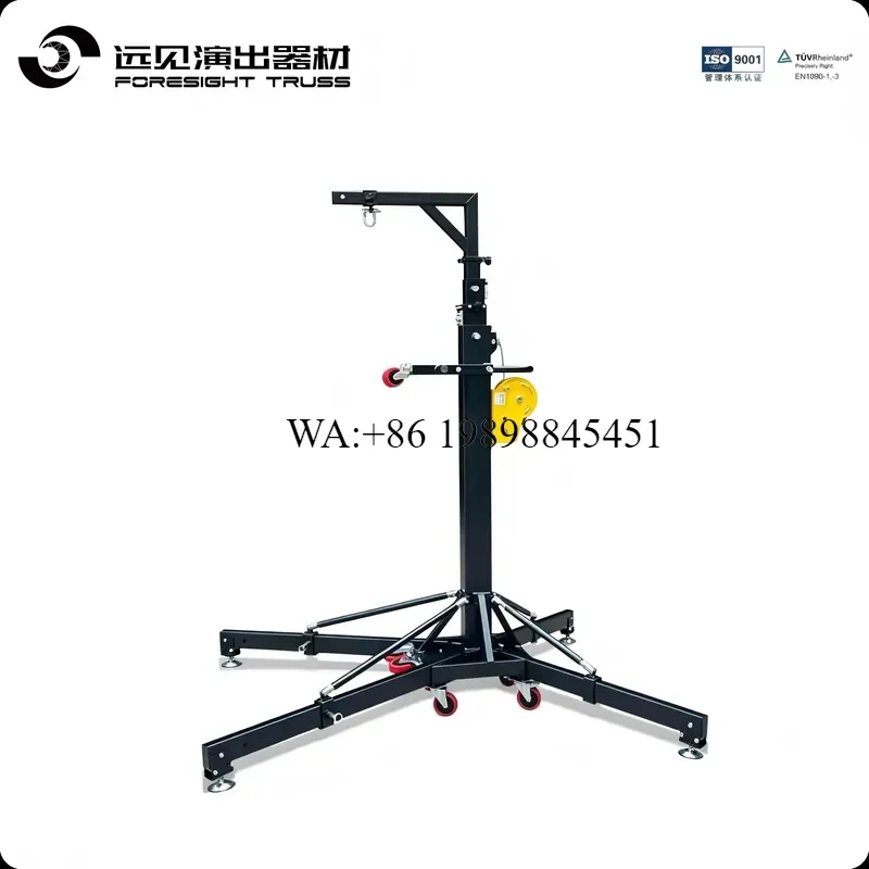 WMWMNU High Quality Aluminum Alloy Custom Portable Line Array Speaker Truss Display Lifting Tower 300kg Load Capacity Modular