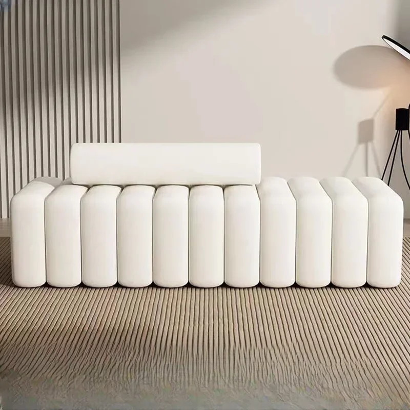 

Long Sofa Long Bench Shoe Clothing Store Rest Living Room Small Sofa Cloakroom Bed End Stool