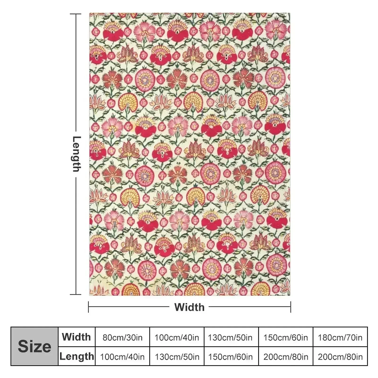 Vintage Bohemian Suzani 14 Throw Blanket Picnic Personalized Gift valentine gift ideas Blankets