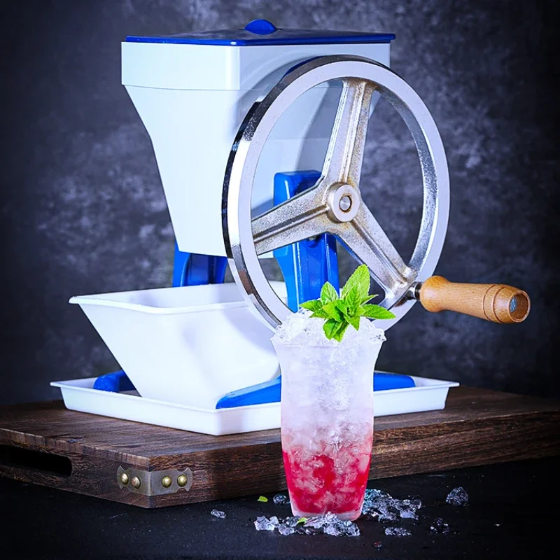 

Special Ice Crusher Manual Hand-cranked Large Granular Cocktail Mojito