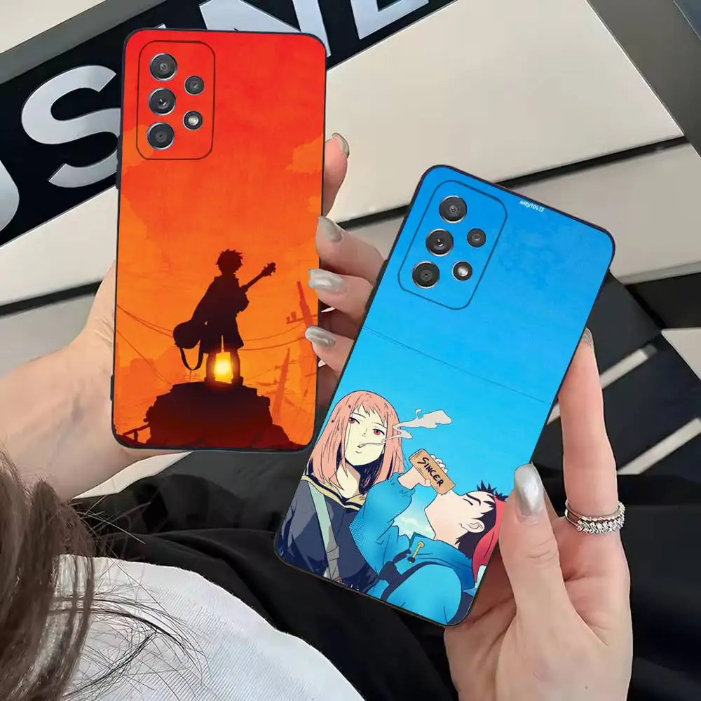 F-FLCL Phone Case for Samsung Galaxy A20,21s,22,31,32,52,71,80,A91,5G Colorful Cover Smartphone Pretty