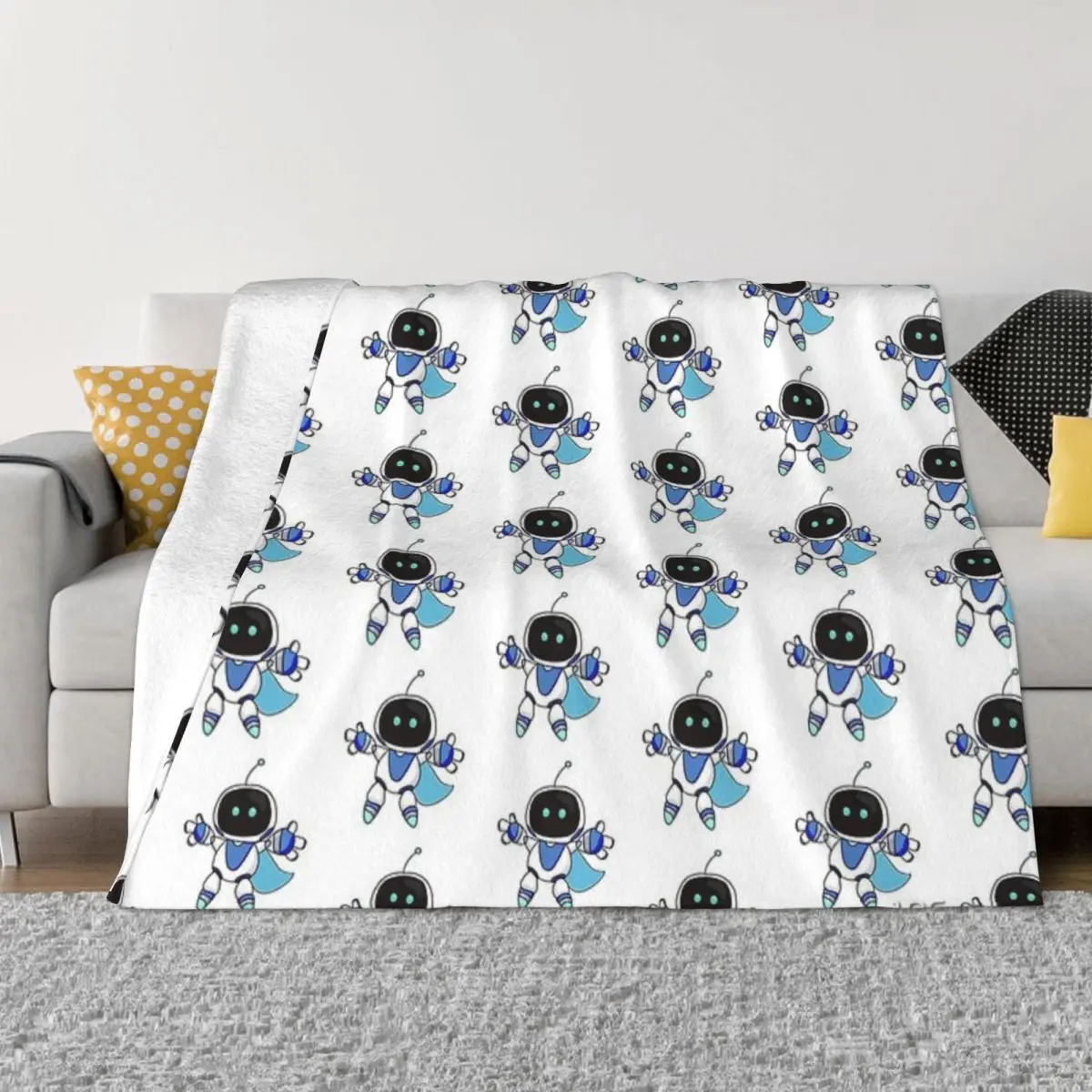 Astrobot Fanart Blanket Bedspread On The Bed Thick For Double Bed