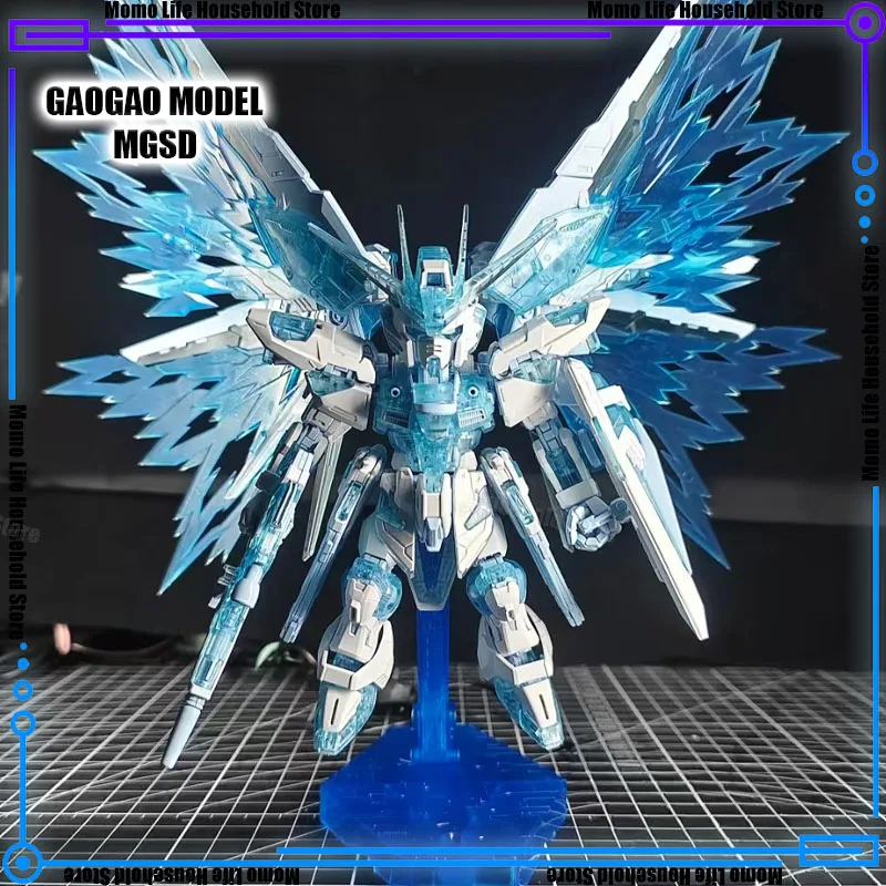 GAOGAO MGSD STTS-909 montée liberté glace bleu assemblage modèles Kits en plastique squelette Anime figurine Robot en plastique modèle jouets