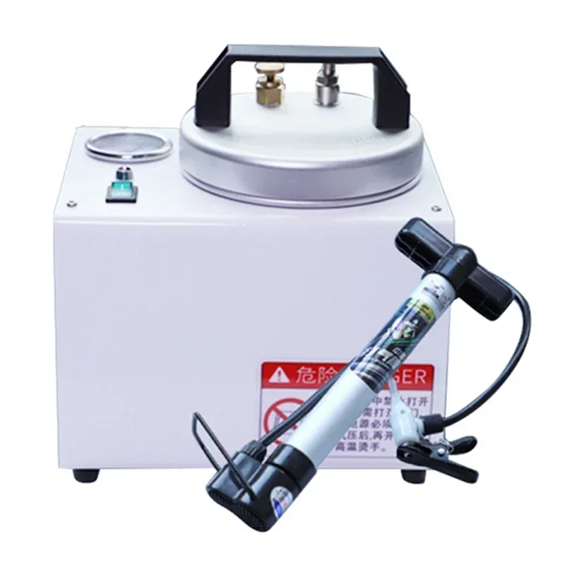 Dental Portable Pressure Aggregator Cooker Tooth Lab Automatic Polymerizer Gas Autoclave Portable Curing Polymerizing Machine