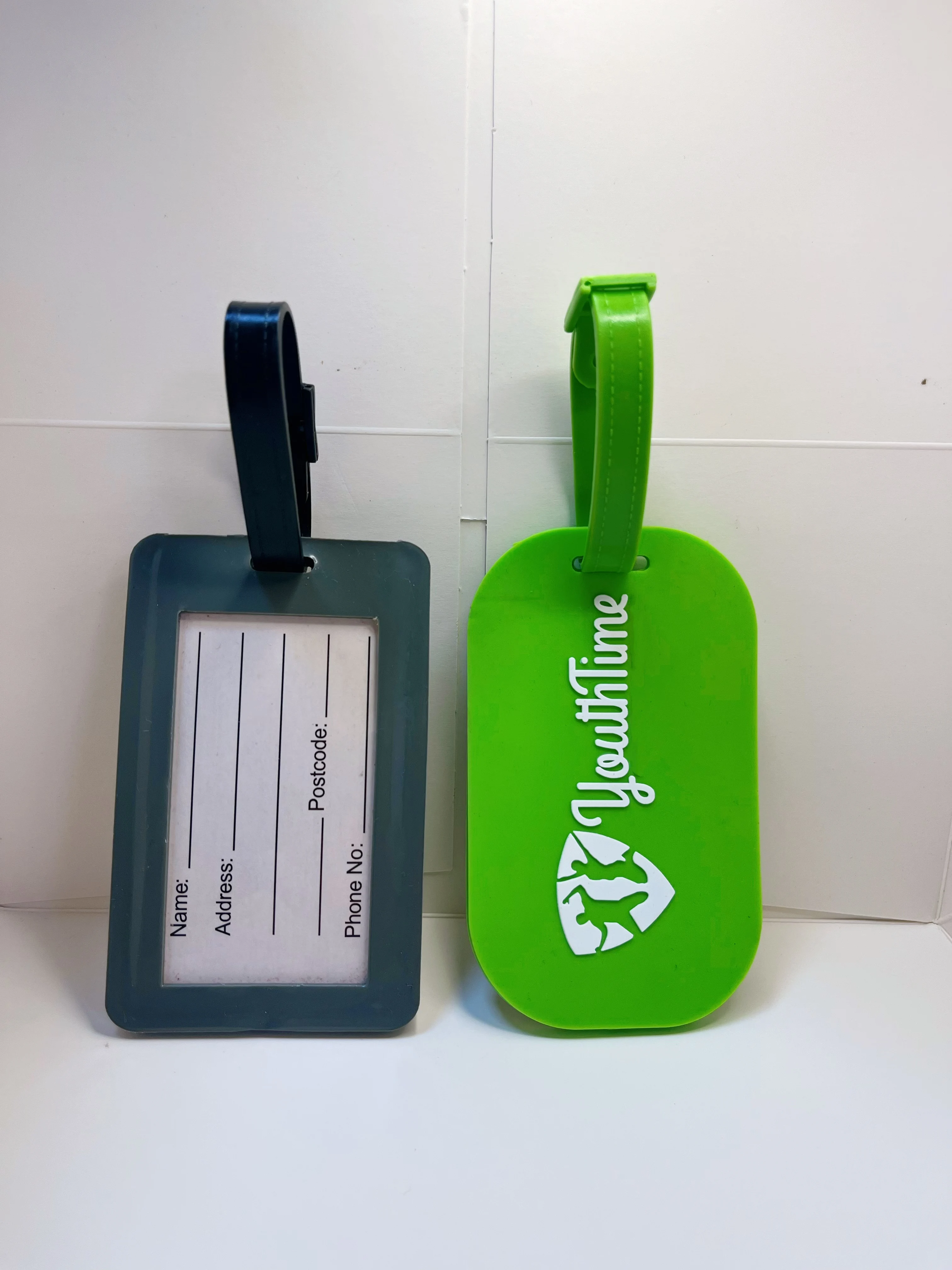 Custom Made PVC Luggage Tag3D/2D Soft PVC Soft  Keychain Free Design Artwork