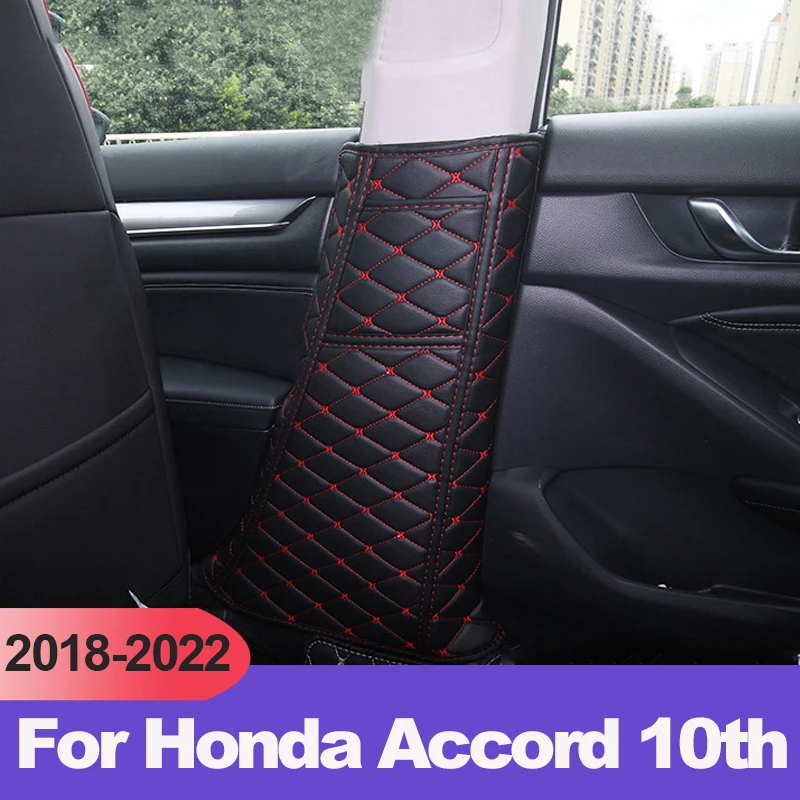 

Car Safety Belt Protection Pad Silent Soundproof Cushion B Pillar Anti-kick Pad For Honda Accord X 10th 2018 2019 2020 2021 2022