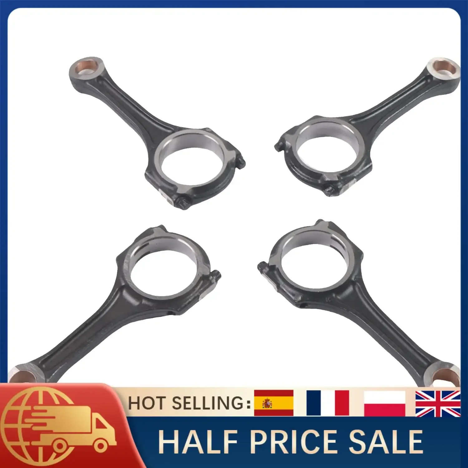

Connecting Rod Set 2740303400 for Mercedes-Benz W205 W212 C250 E250 M270 M274 2.0T / Infiniti Q50 Q60 QX30