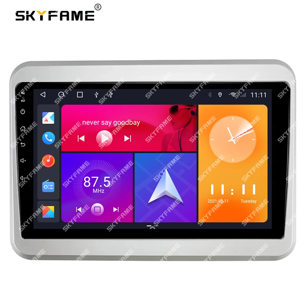 محول فآسيا إطار السيارة من SKYFAME لمجموعة لوحة تركيب راديو أندرويد سوزوكي ساباسيا