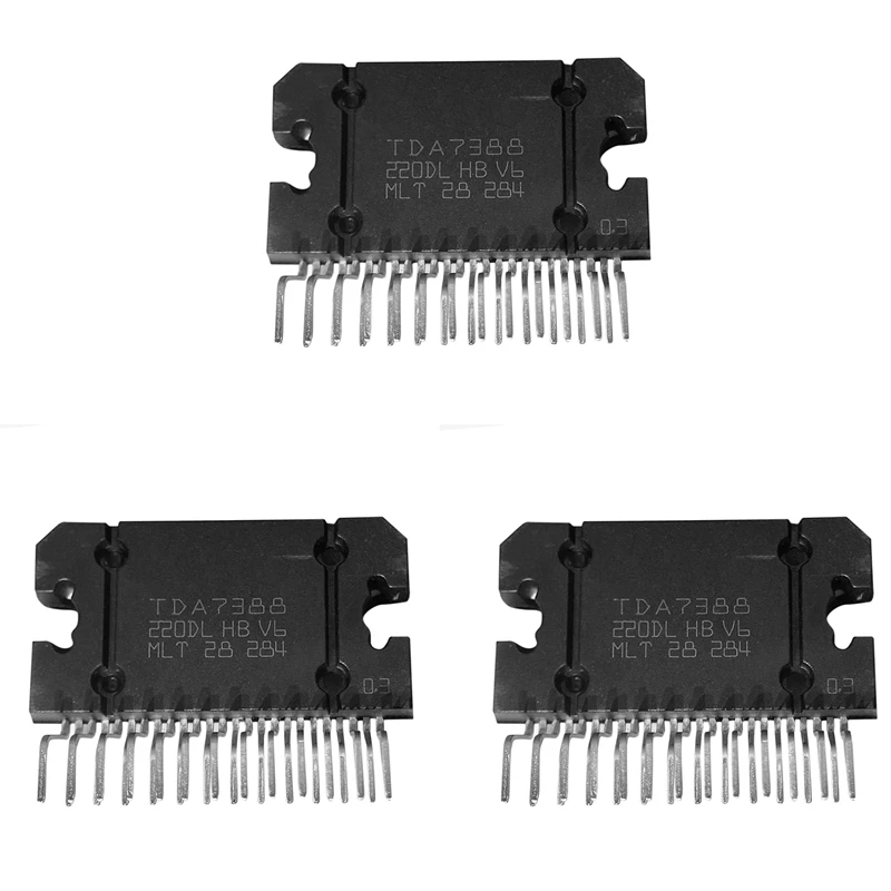 3X TDA7388 Power Amplifier Audio Power Amplifier Integrated Circuit TDA-7388 New