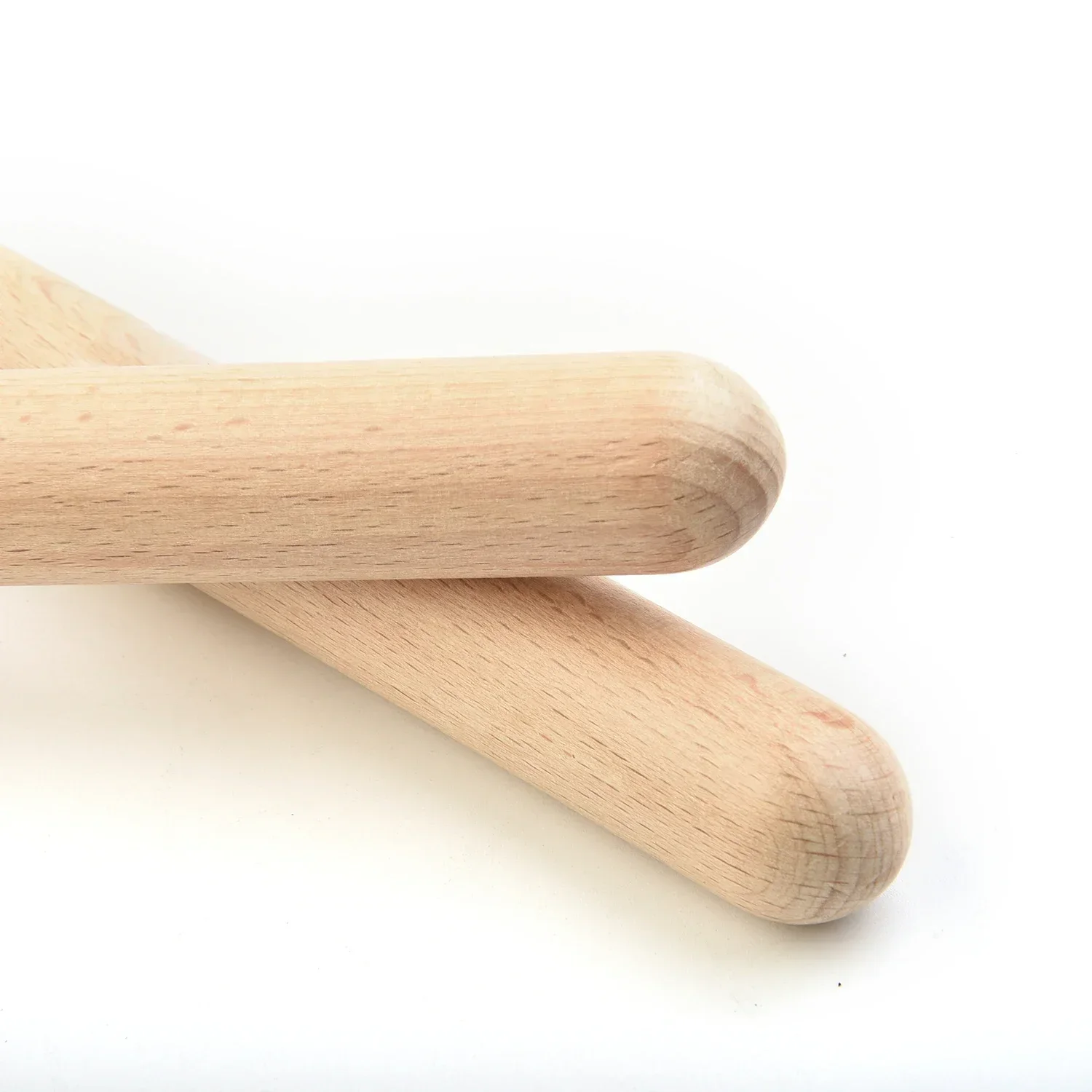 High Quality Wooden Drum Sticks Drum Sticks Wooden Natural Natural Wooden Rhythm Sticks Toddler Wood Wooden 1 Pair