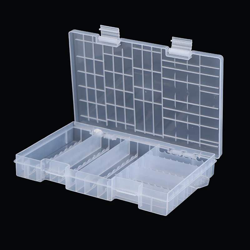 Super volume Plastic Battery Storage Box for placed 100pcs AAA AA Battery Holder