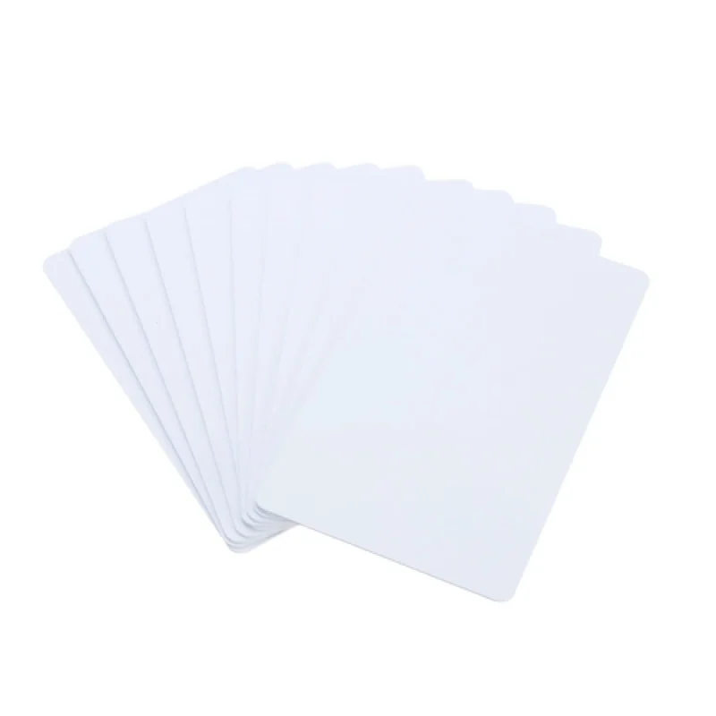 

100pcs 13.56MHz NFC Card Inkjet Blank White PVC Card NTAG213 NTAG215 NXPNTAG216 Printable URL Encoded RFID Card