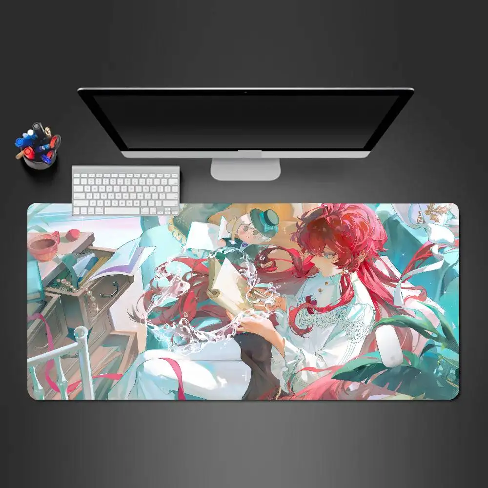 Yenisei Anime Reverse 1999 Mousepad Non-slip Suitable For Office Computers Laptops E-sports Game Desk Mats XXL Keyboard