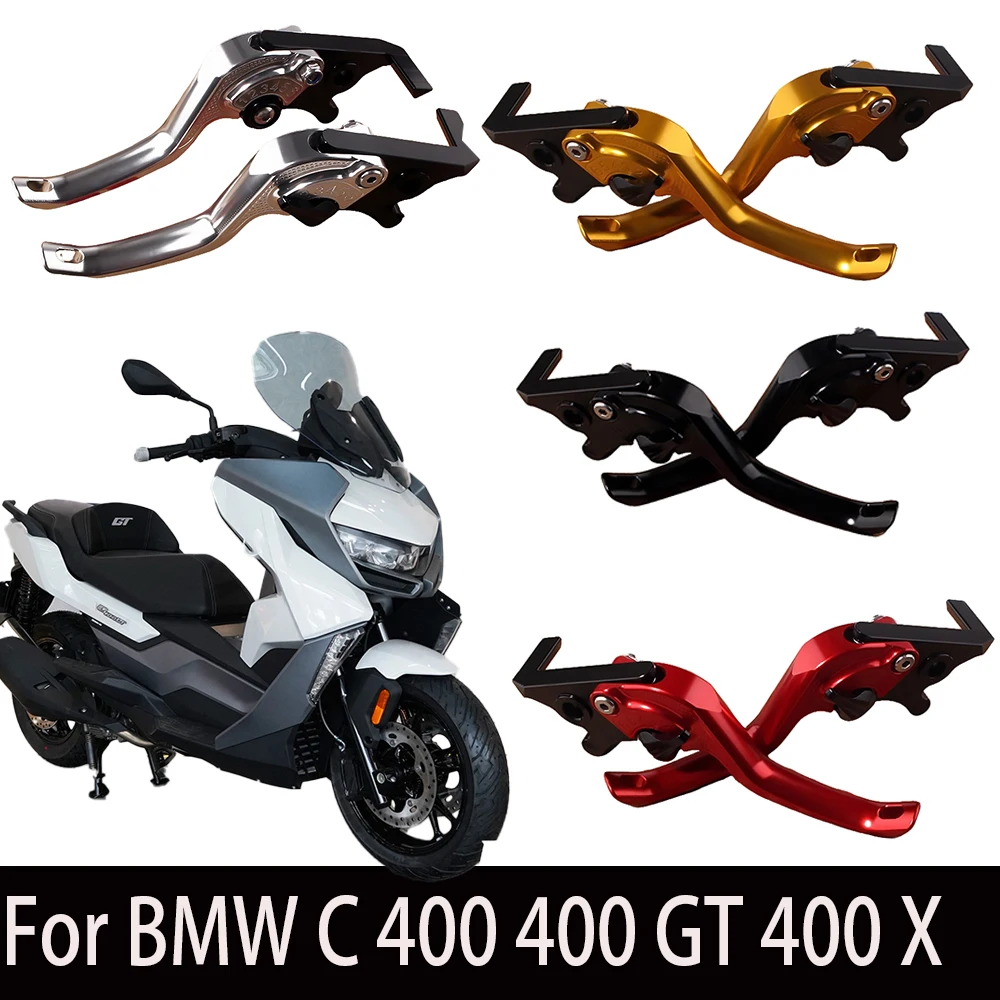 Motorcycle Parking Brake Levers Handlebar Handle Lever With Parking Lock Function For  C400GT C400 GT C 400GT C400X 2018-2025