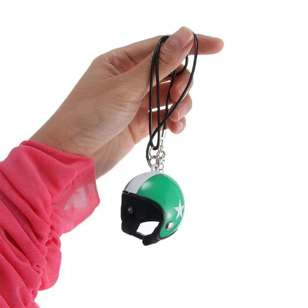 

Motorcycle Helmets Shape Decoration Hanging Safety Helmets Cute Car-Styling Car Pendant Interior Accessories Car Accessories