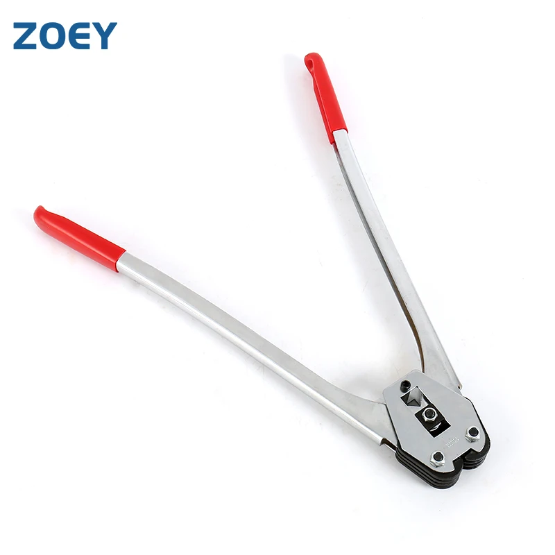 H19 Handheld Tensioner Sealer Kit Manual Plastic Strapping Tool for 13-19mm Packaging Tools for Carton Strapping Machine view 6