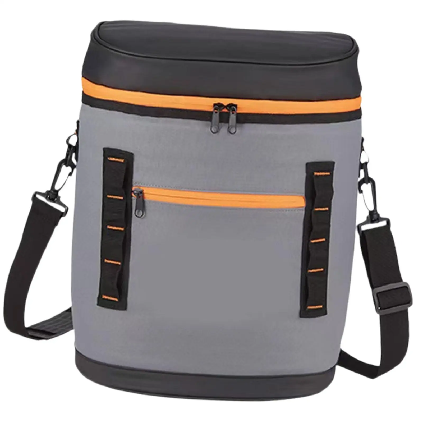 Outdoor Picnic Cooler Bag Professional Portable with Zipper Closure Food Insulated Bag 20L Reusable for Travel Camping Outdoors