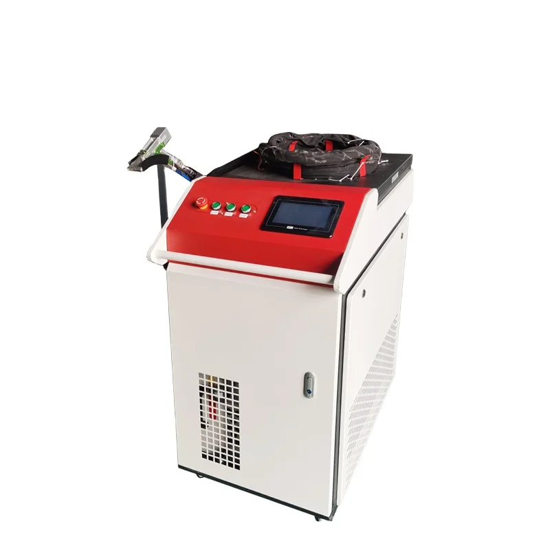 Hot China Handheld 1500W Metal Surface Rust Paint Stripping System Oxide Painting Coating Laser Cleaning Machine