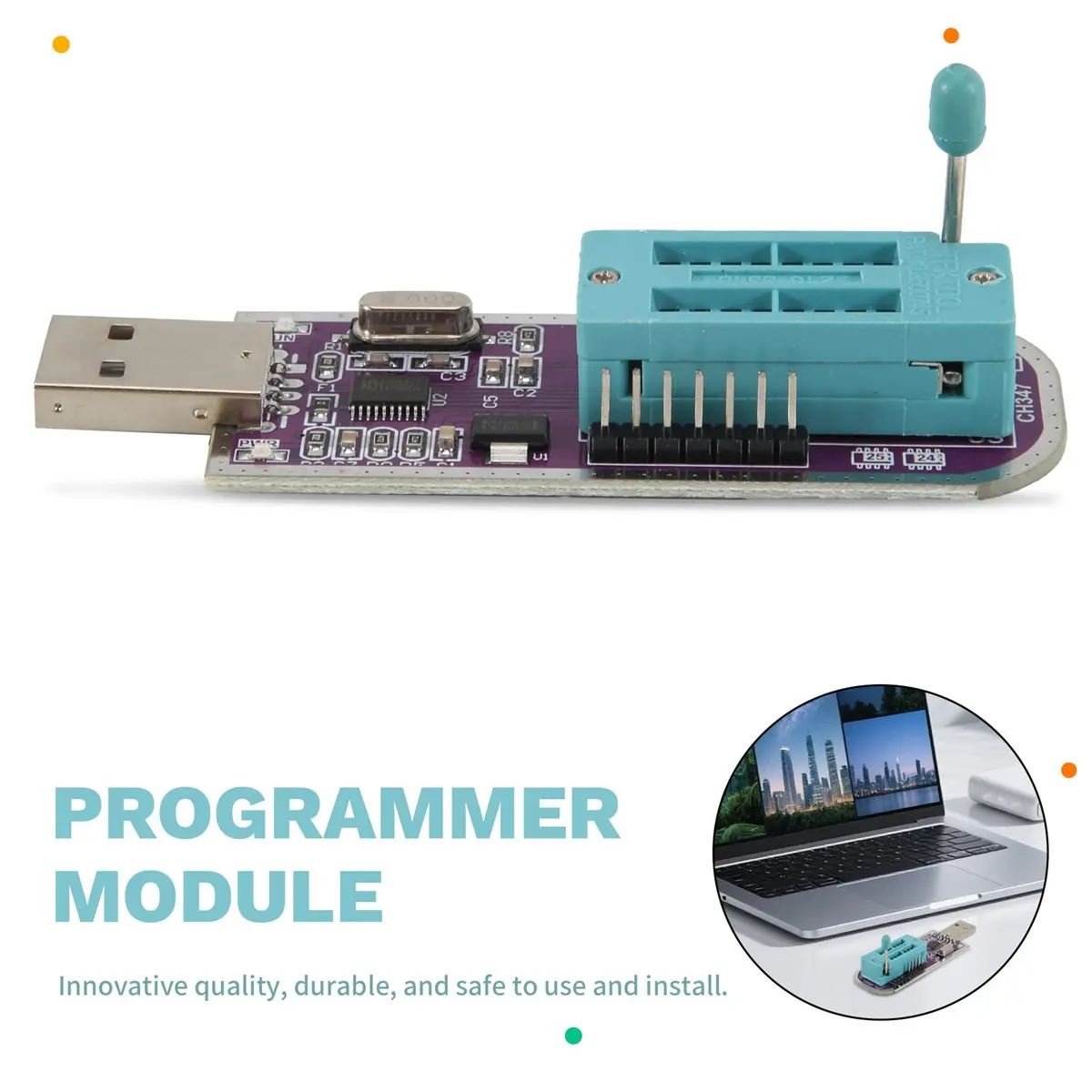 【~-novo-a91p】modulo-programador-de-alta-velocidade-ch347-24-eeprom-25-spi-flash-suporta-ttl