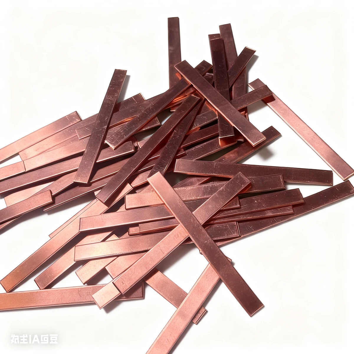 T2 Spot Red Copper Flat Strip Purple Copper Bar Conductive Pure Copper Patch 0.8 * 0.8/1 * 1/1 * 2/1 * 4/1.5 * 10