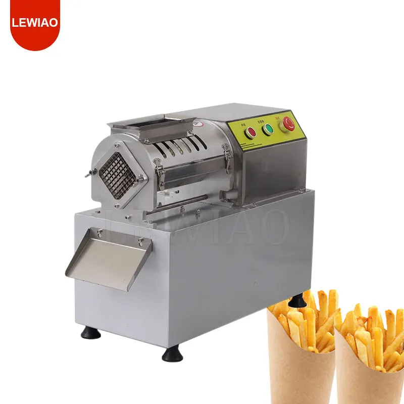 

Stainless Steel French Fries Potato Chips Strip Slicer Cutter Chopper Chips Machine Making Tool Potato Cut Fries