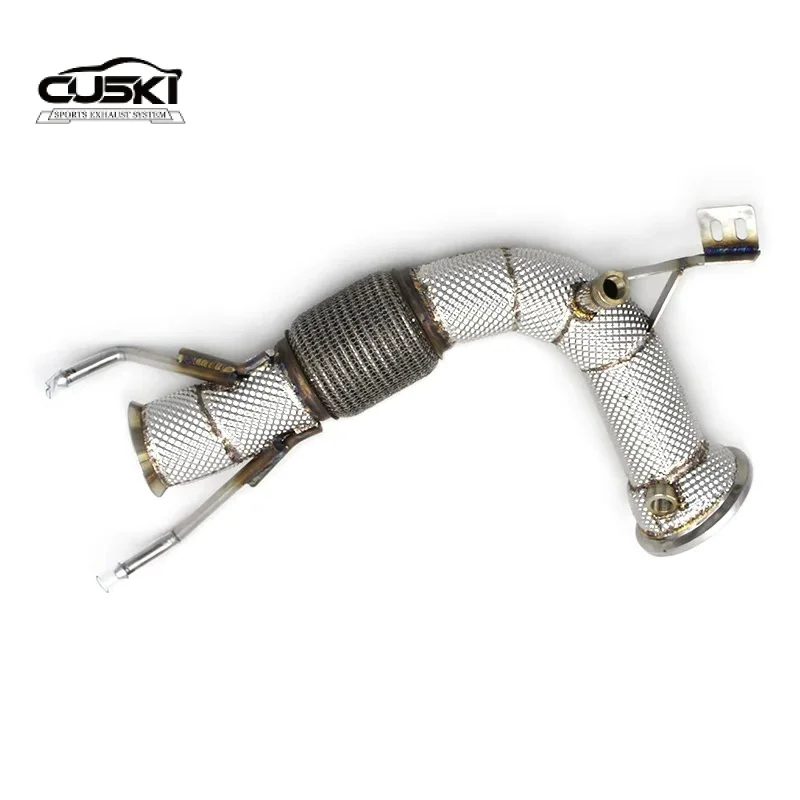 Stainless Steel Automotive Exhaust Parts For Mini COOPER/COUNTRYMAN/JCW 2.0T Exhaust Pipes branch downpipe Exhaust Modification