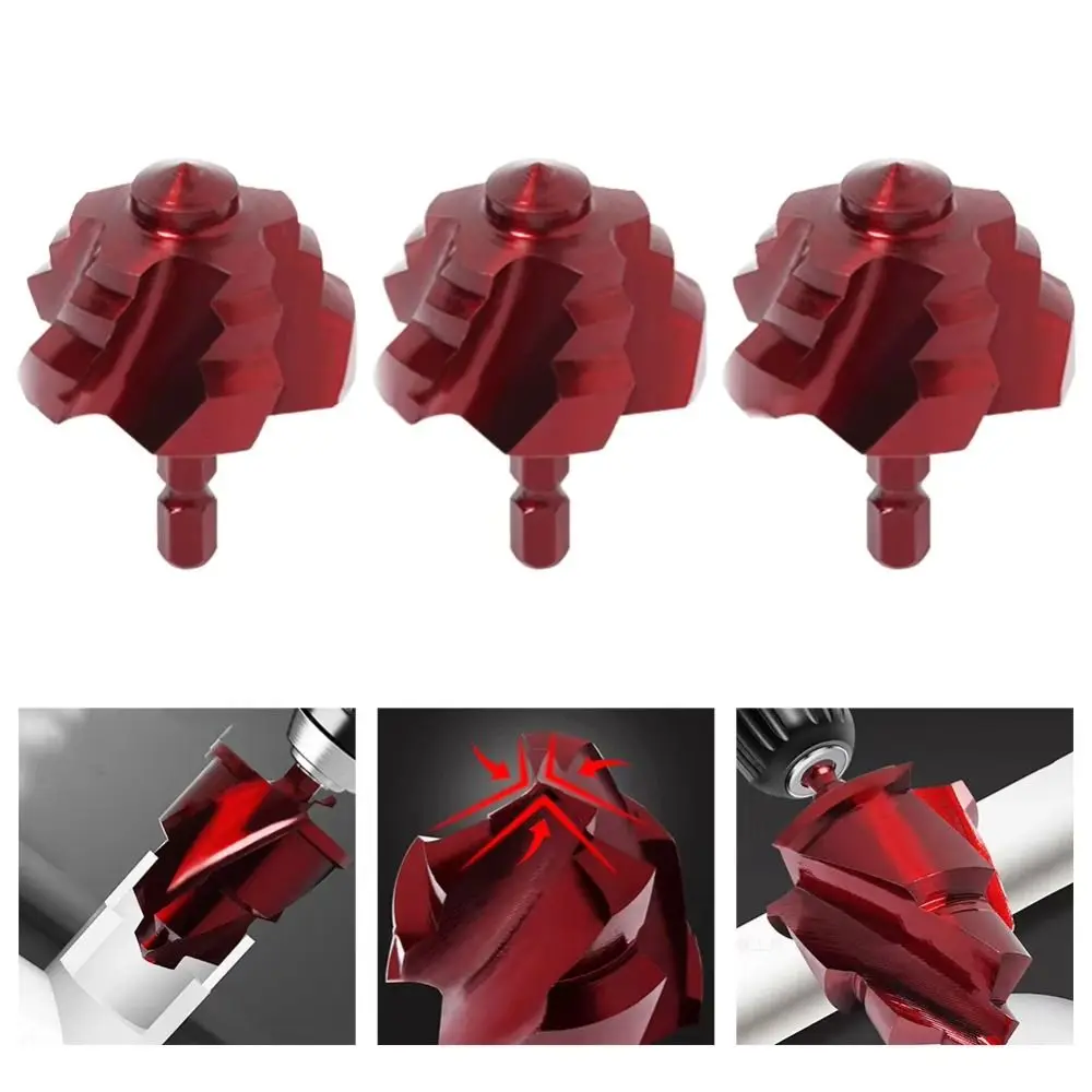 PPR Lifting Stepped Drill Bit High-Speed Steel Reaming Drilling Hexagonal Shank Drill Bit Wear-resistant Durable