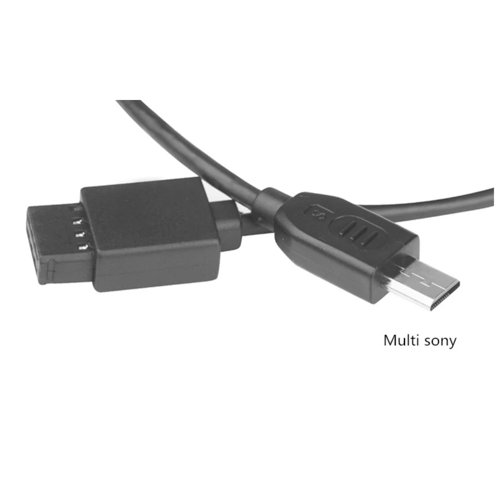 New Remote Control Cable MCC to Multi USB MCC-Multi for DJI Ronin S Gimbal to Sony A7S A9 A6000 A6400 Camera