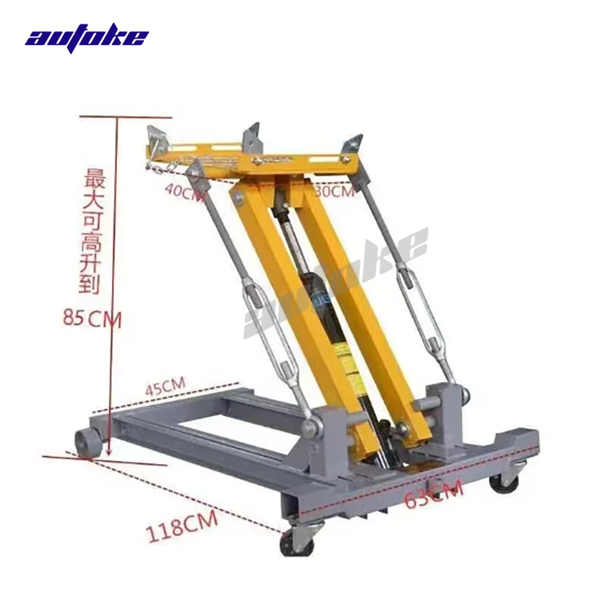 2 Ton 3 Ton Low Profile truck low position gearbox transmission jack