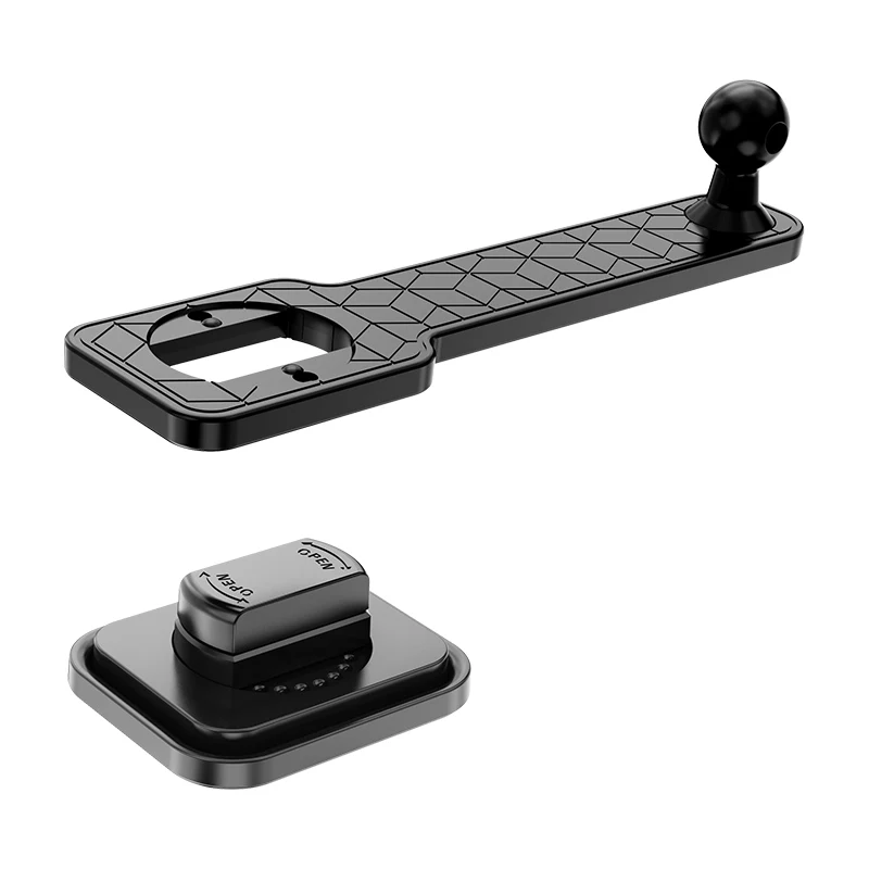 Untoom 17mm Kugelkopf Autotelefonhalter Basis Biegsamer Arm Handyhalterung Zubehör für Auto Armaturenbrett Auto Display – Detail 10