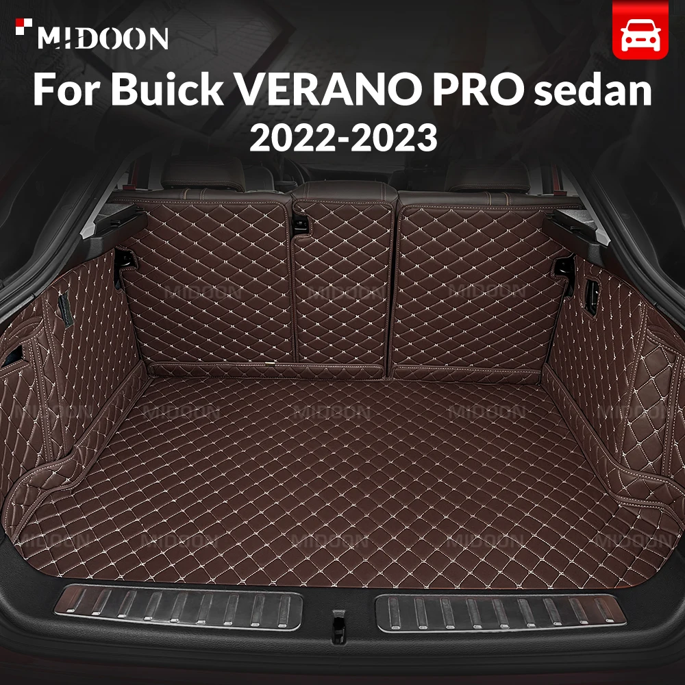 

Для Buick VERANO PRO седан 2022-2023 авто полное покрытие коврик для багажника автомобильный антигрязный коврик протектор грузовой подкладки аксессуары для интерьера