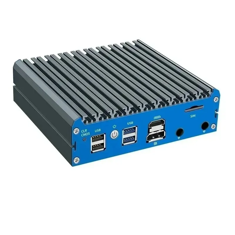N100 Soft Router Mini PC DDR5 8GB RAM 128GB NVMe SSD 4x2.5G LAN i226 AES-NI Firewall Appliance