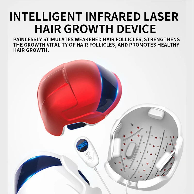 #LS-D601 Laser Hair Growth Apparatus Hair Growth Cap Helmet Instrument Additional Hair Nursing Care Instrument