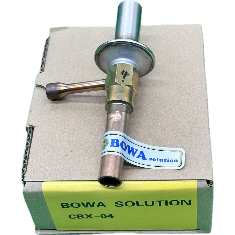 La válvula de derivación de gas caliente de autocontrol CBX4 funciona o no depende de la presión de succión para mantener la temperatura de evaporación del diseño