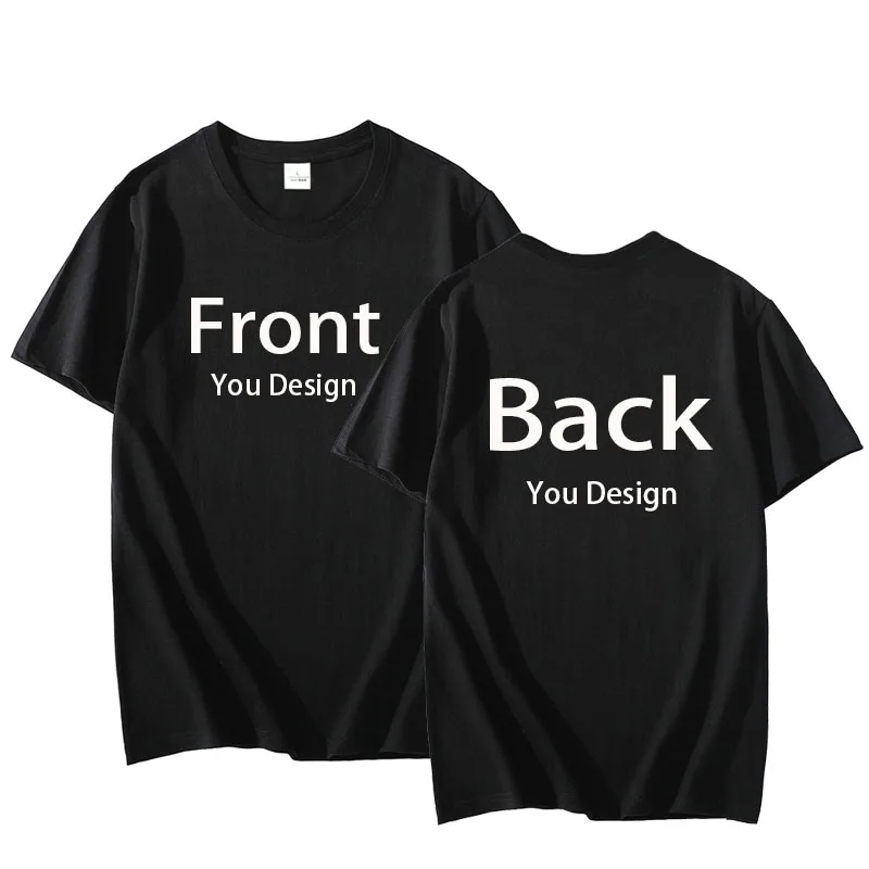 Camiseta Personalizada con Diseño Frontal y Trasero, Camiseta Inspirada Personalizada, Camisetas para Hombre y Mujer, Camiseta con Foto o Imagen DIY