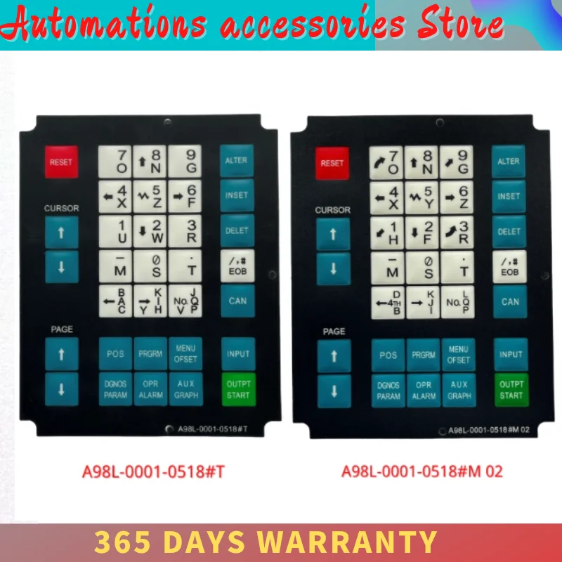 

Совершенно новый для Fanuc OT — A98L-0001-0518 # T A98L-0001-0518 # Пленка для мембранной клавиатуры M 02, A98L-0001-0518, мембранная кнопка