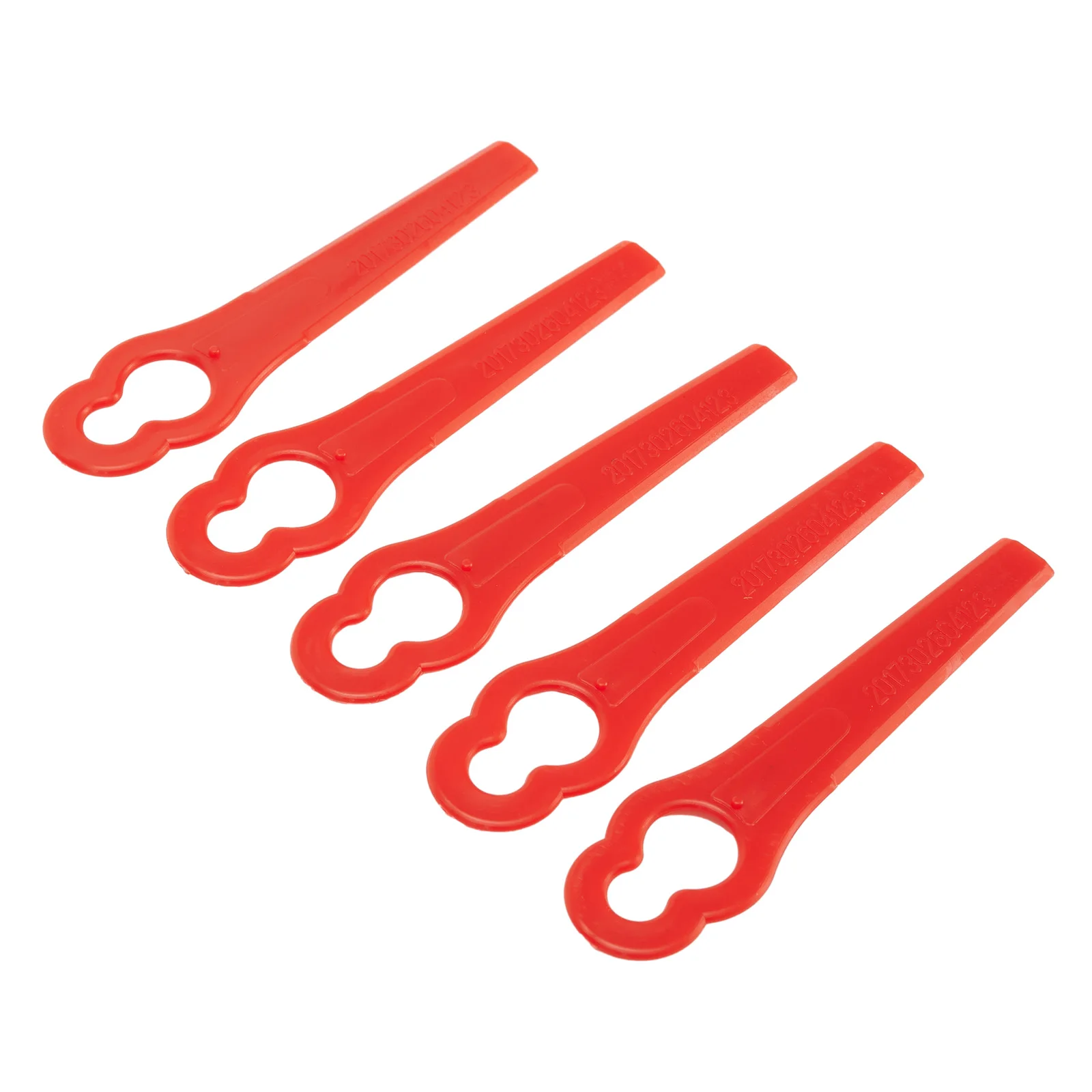 20 Pcs Replacement Blades (Red) For Einhell Cordless Grass Trimmer-CT 18 Wireless Mower Replacement Blades Tool Accessorie