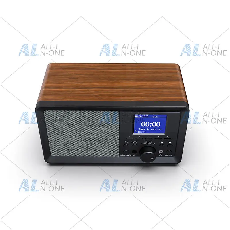Suitable for new retro multi-function solid wood bluetooth speaker full channel radio